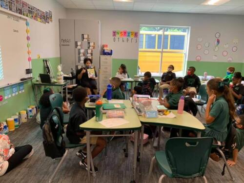SCSA Students First day of class